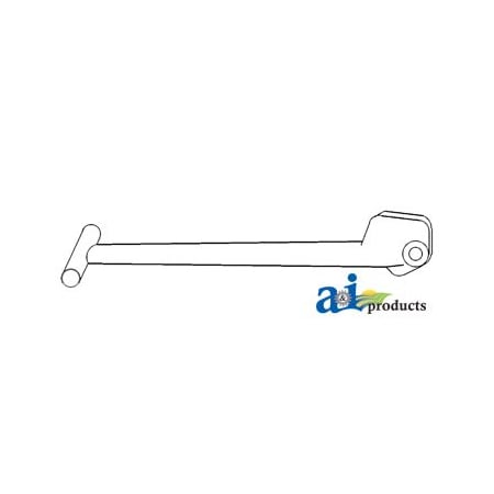 A & I Products Center Link Handle 10" x1.5" x0.5" A-108592C2
